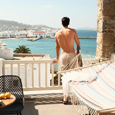 Yalos Hotel Sunset View Mykonos Town Private Rooms Exterior foto
