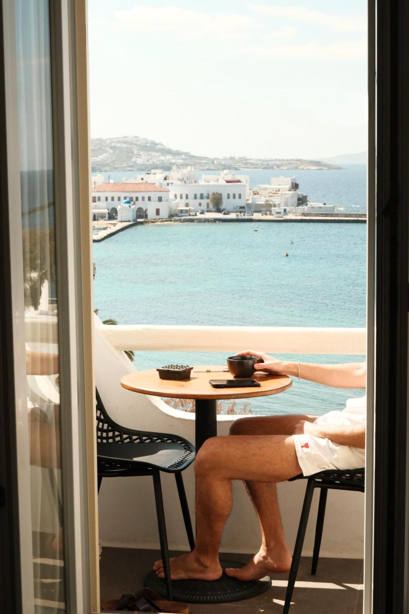 Yalos Hotel Sunset View Mykonos Town Private Rooms Exterior foto